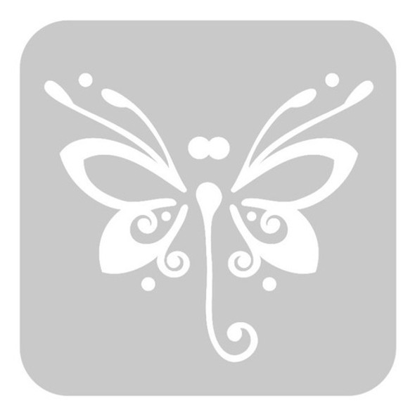 Stencil Eq Arte  10 X 10 - Libelula (806) 0