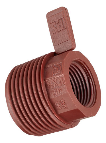 Buje Reduccion 1/2 X 3/8 M H - Roscado Ppn Polipropileno 0