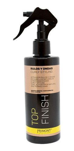 Primont Top Finish Activador Rulos Ondas Para Peinar Local 0