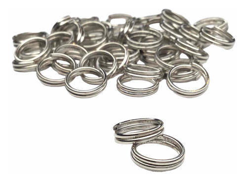 Llaveros Rosna #5 Para Señuelos 8mm. X 100 Unidades - 0