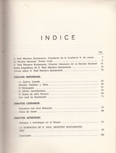 Raul Montero Bustamante Por Isabel Sesto Gilardoni 1987 1