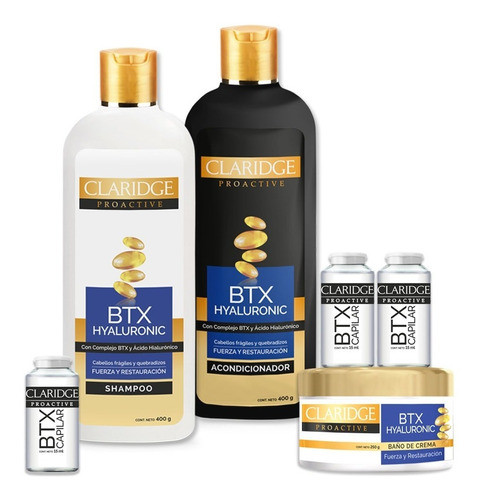 Kit Anti Age Con Complejo Btx Y Acido Hialuronico Claridge 0