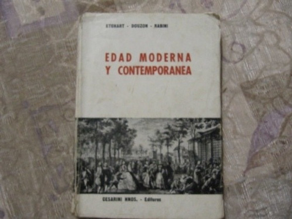 Edad Moderna Y Contemporanea - Etchart - Douzon - Rabini 0