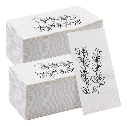 ~? 200pcs Toallas De Mano Desechables Para El Baño, Serville 0