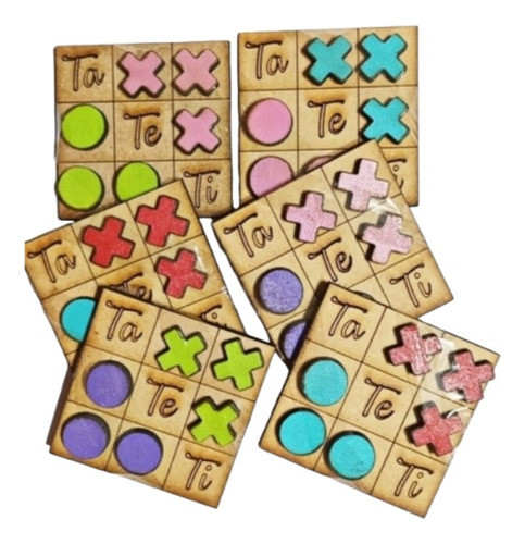 65 Juegos Ta Te Ti 5cm X 5cm 0