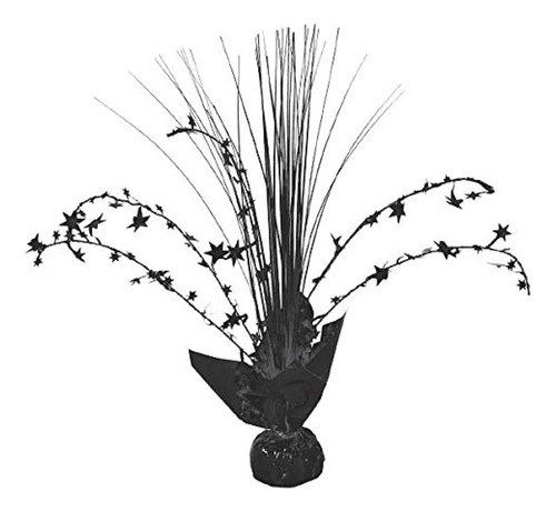 Pieza Central De Spray De Lámina | | Negro Azabache Decoraci 0