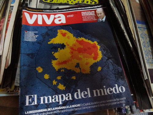 Revista Viva 2008 Mapa De La Inseuridad Zinédine Zidane 1