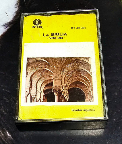 Vox Dei La Biblia Cassette De Época Sello Interdisc Envios 0