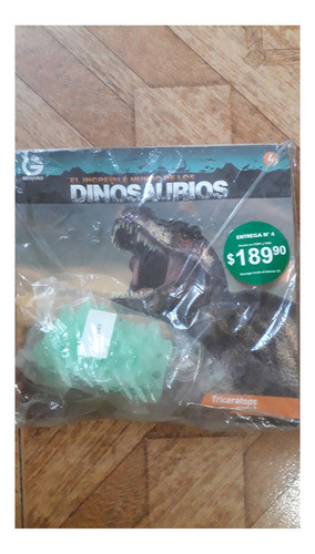 Increible Mundo De Los Dinosaurios Flúor Nro 4 1