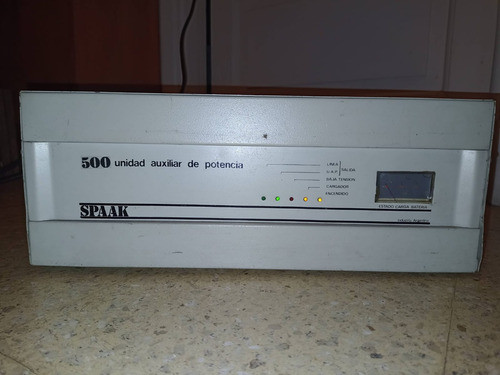 Unidad Auxiliar De Potencia Sieco Modelo Spaak 500w 0