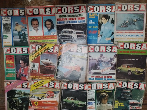 Lote De 15 Revistas ** Corsa ** Años 1975/76 - N Lauda 0
