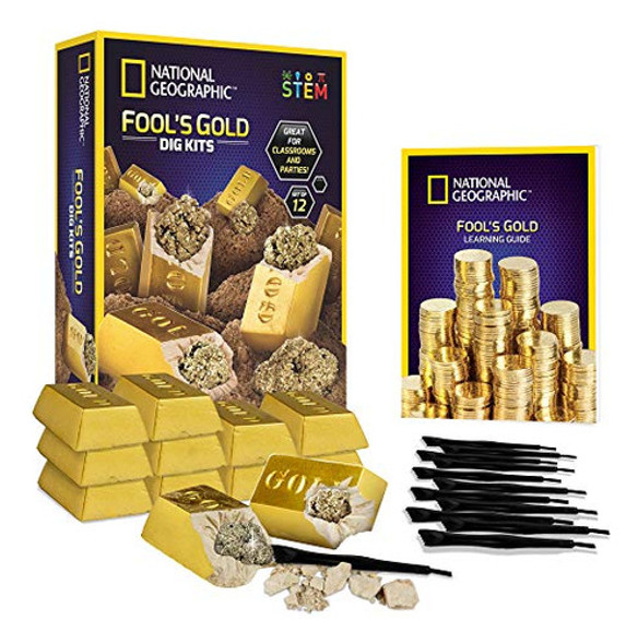 Kit De Excavación De Oro De Los Tontos De National Geographi 0 Kit De Excavación De Oro De Los Tontos De National Geographi 0