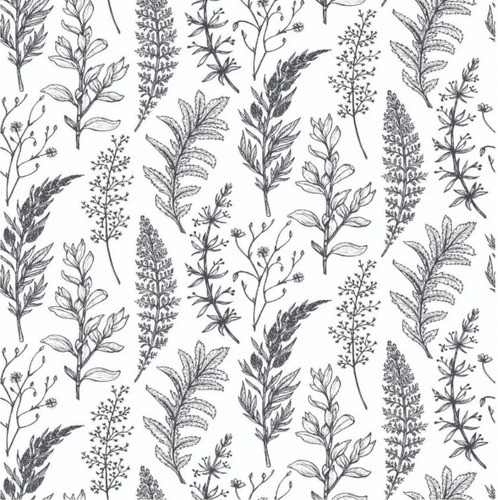Rollo De Pvc Autoadhesivo Natura Flores Muresco 10 M Dstock 1