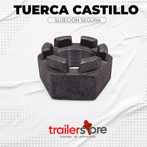 Tuerca Castillo 1 1/4 ´´  Hexagonal 1