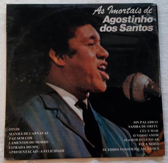 Frt Grátis Agostinho Santos Imortais Lp Lacrado Original 0