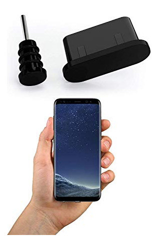 Pack X10 Tapon Antipolvo Cubre Usb-c Y Jack P / Celular 0