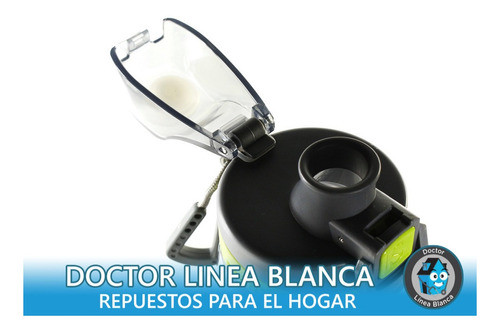 Botella De Hidratacion Foco Tritan C/filtro 580 Ml Verde 1