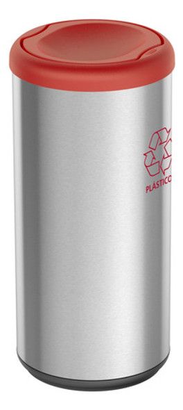 Basurero Papelera 40 Lt. Tapa Roja Basculante Tramontina 0 Basurero Papelera 40 Lt. Tapa Roja Basculante Tramontina 0