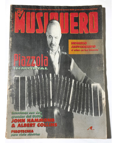 Revista El Musiquero Nro 72 Piazzola Collins Hammond 0