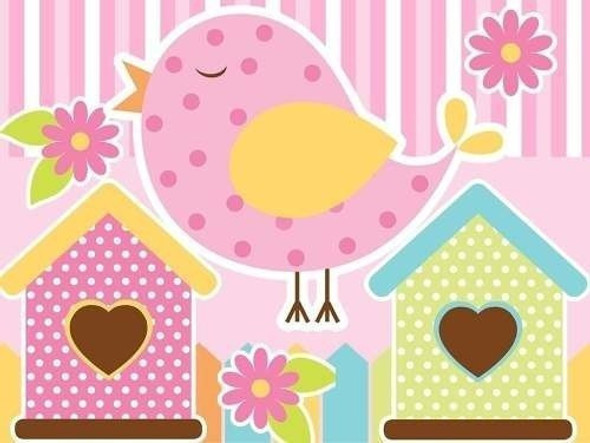 Kit Imprimible   Fiesta De Pajaritos Nena 0 Kit Imprimible   Fiesta De Pajaritos Nena 0