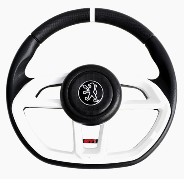 Volante Gti Deportivo Blanco Peugeot 106 206 306 307 207 0