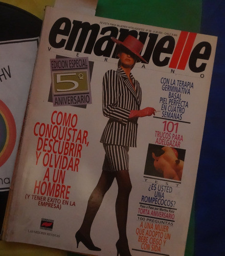 Revista Emanuelle Nº58 Reina Reech Nicolas Repetto Cutzarida 0