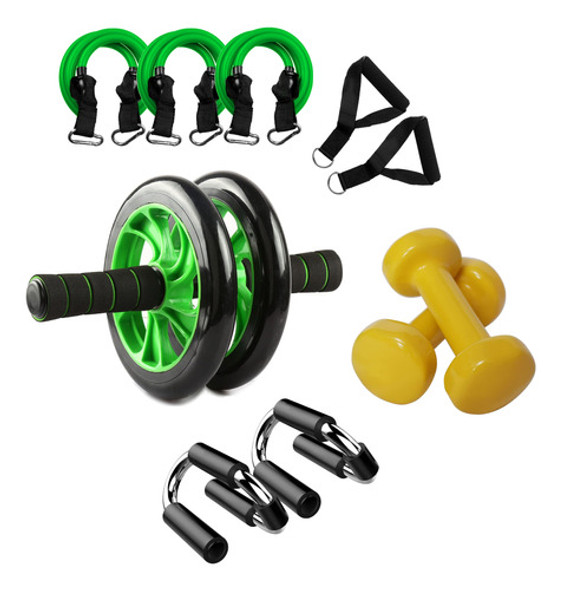 Set Ejercitador Fitness Y Musculación Athletic Athkt01 0