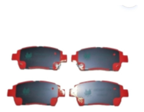 Pastillas Freno Jgo 4 Del. Toyota Prius Largo 116mm 0