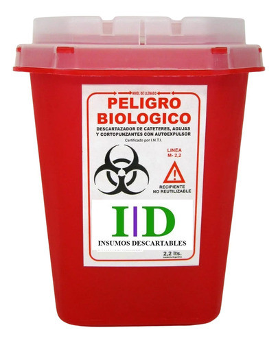 Pack 15 Descartadores De 2,2 Lts.- 0