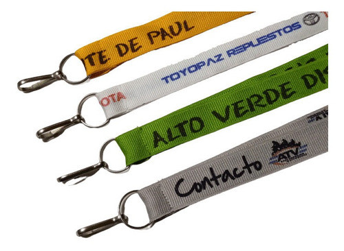 80 Cintas Llaveros 1