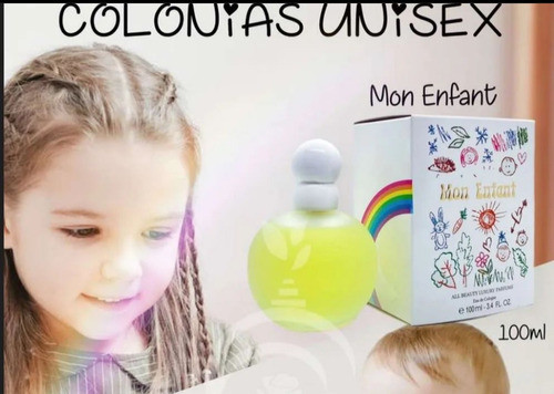 Colonia Infantil Unisex Mon Enfant 100ml All Beauty 1