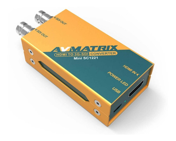 Mini Converter Hdmi A Sdi Alta Gama 1080p. El Mejor 24hsx7 1