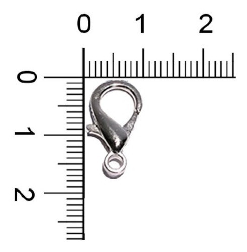Mosquetones 16mm X 1.000 Unidades Niquel - Punto Bijou 1