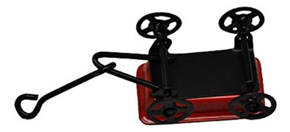 G & F Minigardenn 10023 Fairy Garden Miniatura Little Wagon, 1
