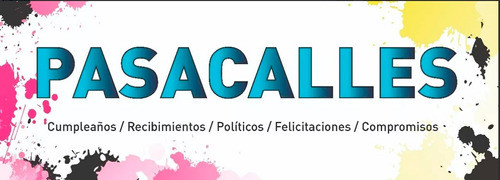 Promo Campaña - Pasacalles - Carteles - Pancartas  - 150x50 0
