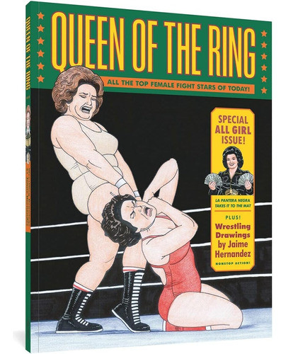 Libro: Queen Of The Ring: Wrestling Drawings By Jaime Hernan 0
