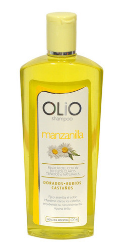 Shampoo Olio Manzanilla De Anna De Sanctis X 420 Ml 0