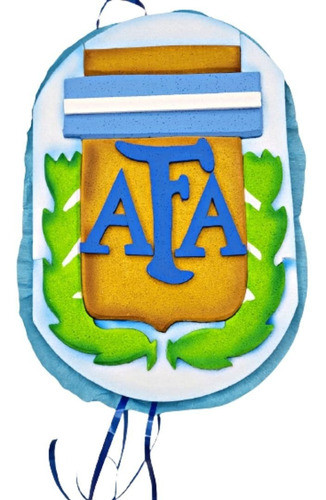 Piñata Artesanal En Telgopor Con Relieve Afa Fútbol 0
