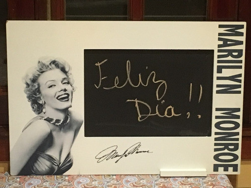 Pizarra Para Notas Con Tiza Marilyn Monroe 1