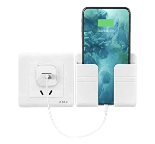 Soporte Estación De Carga Para Celular De Pared (pack 2 Unid 0