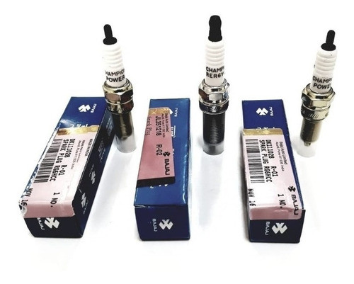 Juego Bujias Bajaj Rouser Ns 200 As Rs Dominar 400 Original 0