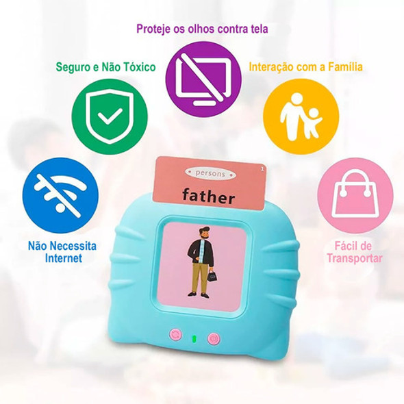 Brinquedo Educativo Flash Card (fale Inglês Kids) 1