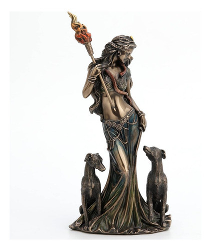 Veronese Design 9 1/4 Inch Tall Hecate Greek Goddess Of Magi 0