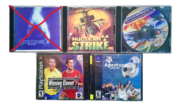 4 Juegos Ps1 Playstation (lote B) 0