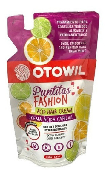 Doypack Puntitas Fashion Crema Ácida Otowil X250g 0