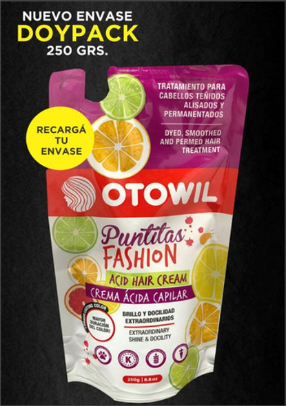 Doypack Puntitas Fashion Crema Ácida Otowil X250g 1