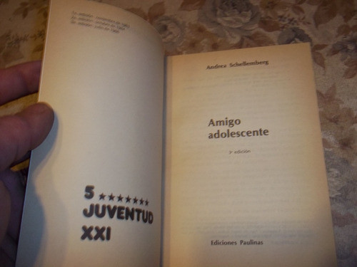 Amigo Adolescente - Andrea Schellemberg Juventud Xxi 1