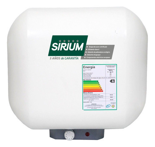 Calefon Sirium 20 Litros Prisma Acero 0