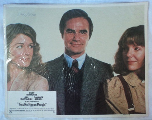 Poster Cine Tres No Hacen Pareja Reynolds Bergen B4 0