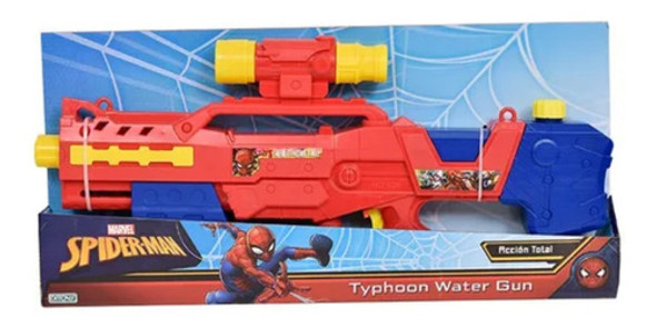Pistola De Agua Spiderman Typhoon Water Gun Original Ditoys 0